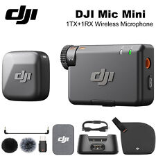 DJI Mic Mini 400m Wireless Lavalier Microphone Detail-Rich Audio Video Recording