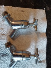 Pair Bib Taps - Reclaimed