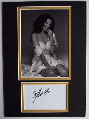 Joan collins signed autograph - signed,