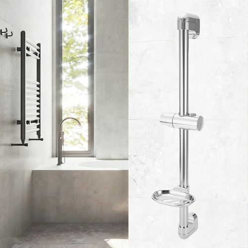 Stainless steel shower riser - steel,