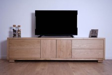 Large Luxury Oak Hardwood TV