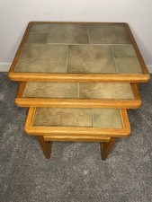 Mid Century Tiled Top Nest Of