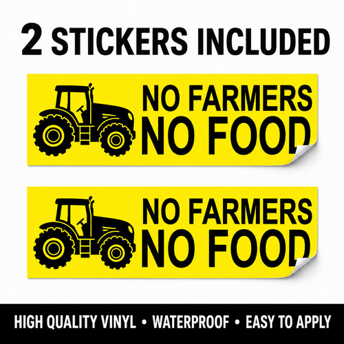 Farmers food vinyl - 2x,