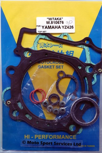 Top end gasket set yamaha - top,