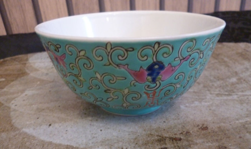 Chinese porcelain soup bowl - chinese,