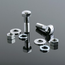 KAWASAKI H2 750 H2 1972-73. NEW BOLT LAMP UNIT HEADLIGHT MOUNTING CURVED SCREWS (2)