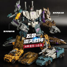 Deformable Robot Bruticus Combaticons HZX 5 In 1 Action Figure IDW 12" No box！