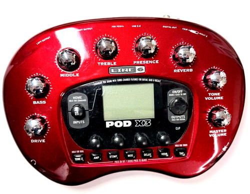Line6 pod multi effects - line6, x3