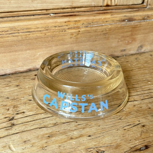 Vintage wills capstan glass - wills's,