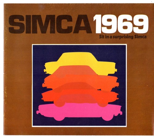 Simca range 1968 - simca, uk