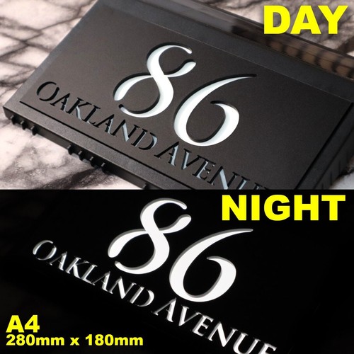 House number plaques - house,