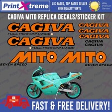 CAGIVA MITO STICKER KIT 125 REPLICA DECAL SET colour B MK1