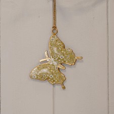 Light Green Hanging Butterfly