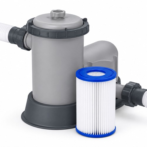 Bestway 500 gal filter pump - bestway,