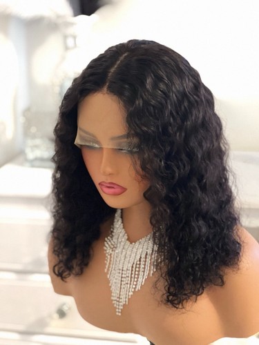 Water waves human hair wig - water,