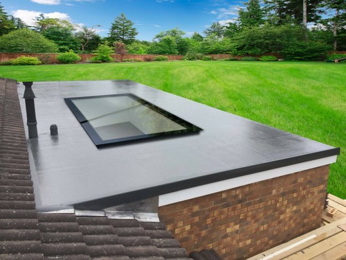 Flat roof lantern skylight - lantern,