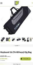 2 x Fusion Bag Keyboard Cases Flightcase (Korg, Roland, Yamaha, Nord)