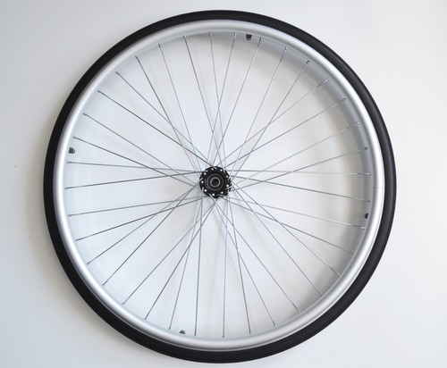 Solid tyre spoked rear - 24",