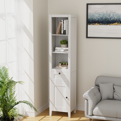 Tall slim bathroom cabinet - slim,