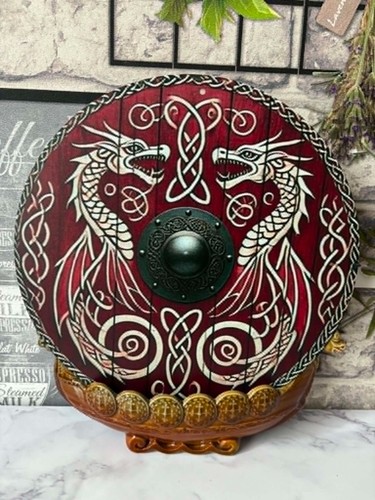 Viking dragon shield aluminium - viking,