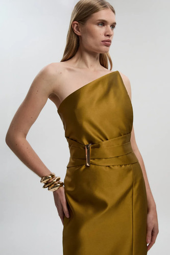 Karen millen midi dress womens - karen,