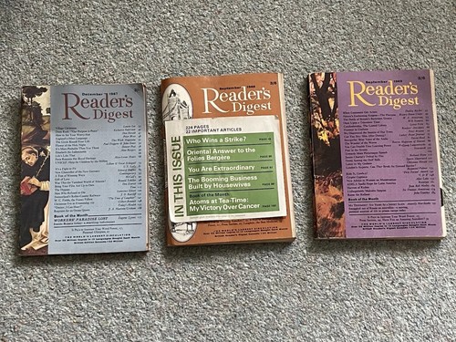 Set readers digest magazines - set,