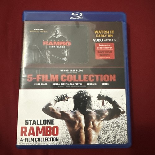 Rambo film collection with - 5-film,