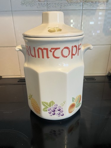 Vintage german rumtopf rum - rumtopf, pot
