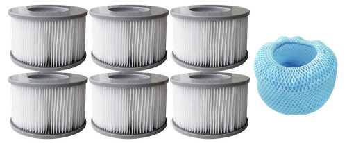 Mspa 6x90 pleats filter - mspa,