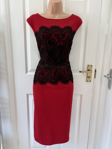 Stunning red black - stunning, lace