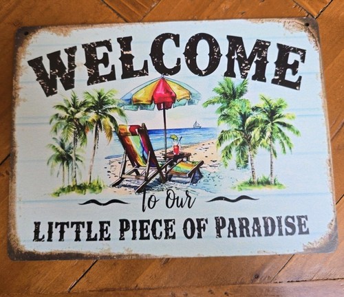 Garden paradise sign home - garden,