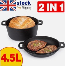 4.5L Cast Iron Casserole Dish