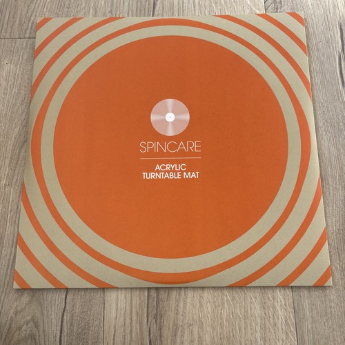 Spincare turntable mat black - turntable,