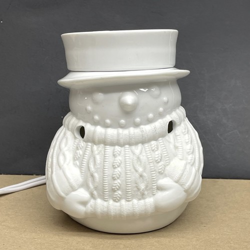 Snowman wax melt warmer - snowman,