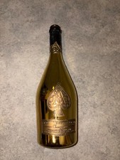 ace of spades champagne empty bottle
