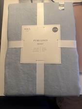 M&S 100% pure linen bedding