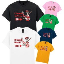 I Found Wally Kids T Shirt