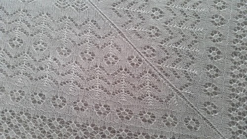 Hand knitted vintage - hand, shetland