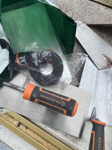Plastering trowel and - plastering,