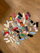 Hand Knitted Dolls Clothes Bundle. For Barbie/Sindy  type Doll. 