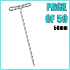 50x 50mm T-Pins Wig Making