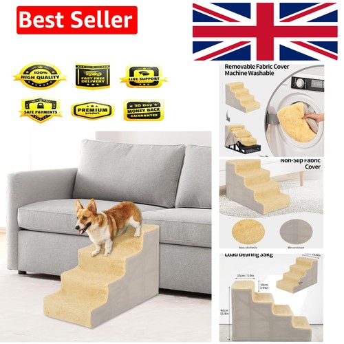 Steps dog ramp 60x40x15cm - 4-steps,