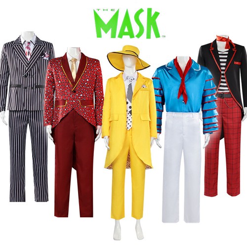 The mask cosplay costume jim - costume,