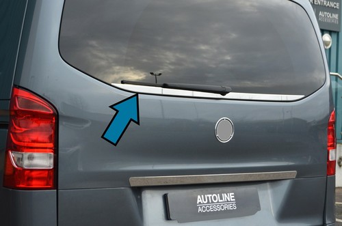 Chrome rear window tailgate - chrome,