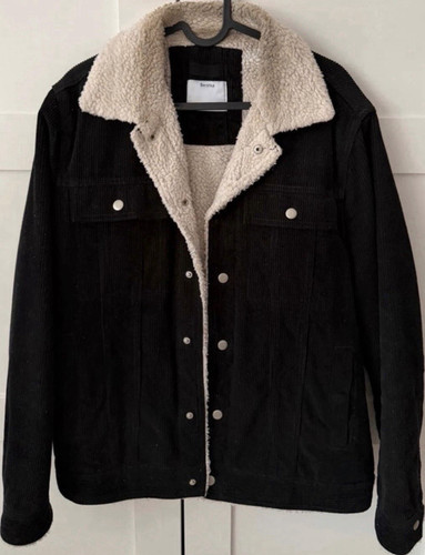 Bershka corduroy jacket - , teddy