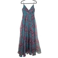 Lulus Womens Floral Organza