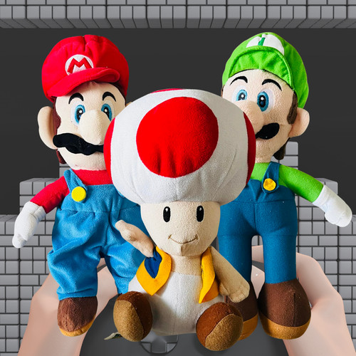 2010 super mario plush - mario, toys