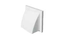 Cowl Gravity Flap Wall Outlet