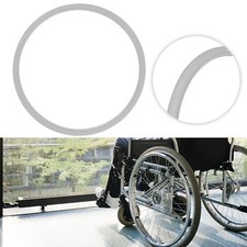 24inch Wheelchair Rear Wheel Tire Airless Wheelchair Accessories Grey 24x1 3/8
