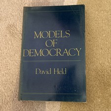 Models of Democracy By David